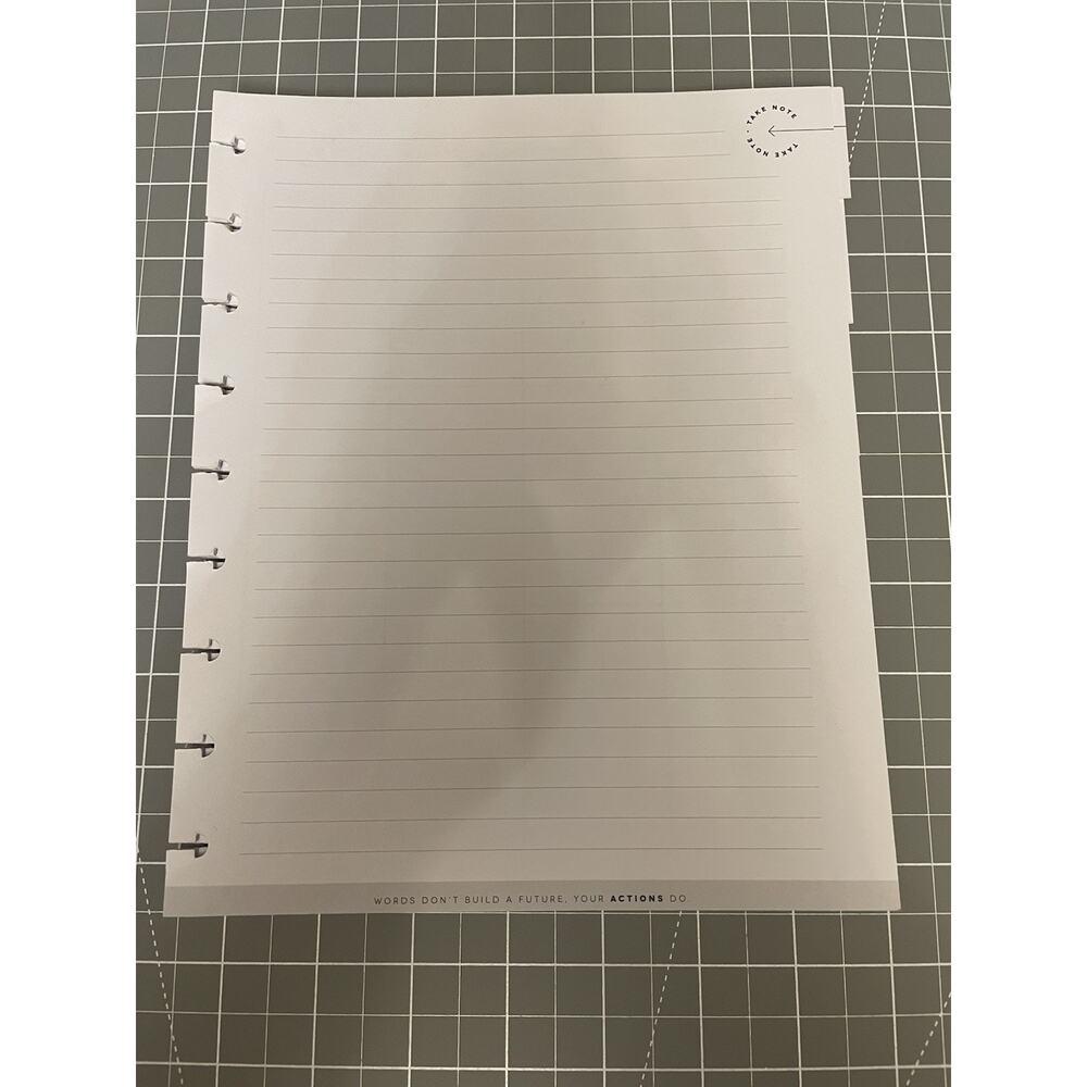 Happy Planner Outdated 52 Weekly Classic Vertical Replacement Pages ~ No Months